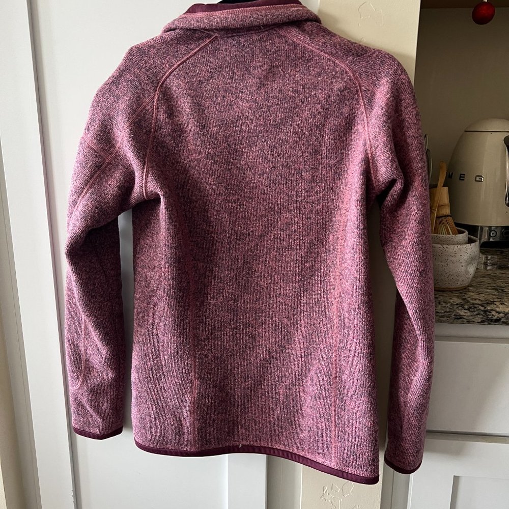 Patagonia Women's Better Sweater 1/4 Zip, XS, Pink - Picture 3 of 3
